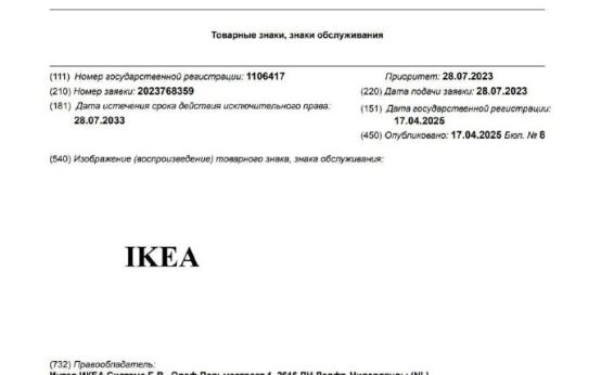 IKEA может вернуться в Россию — шведская компания зарегистри…