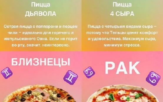 Астрологи совместили пиццу по знаку зодиакаСошлось?Подписать…